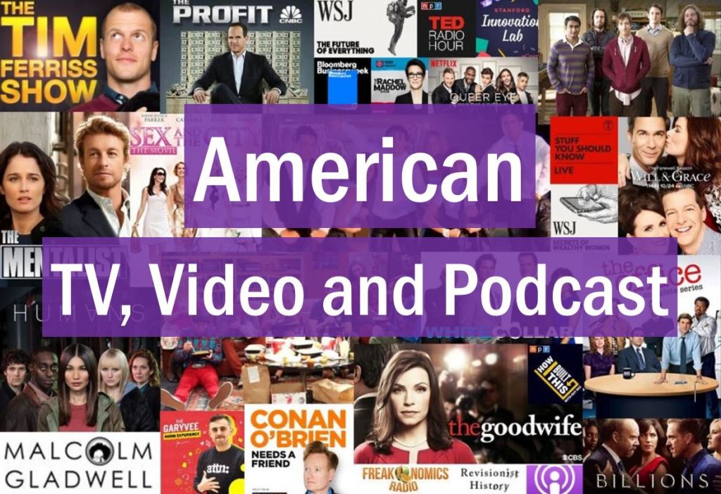 アメリカ　ビデオ　ポッドキャスト　american tv video podcast 2