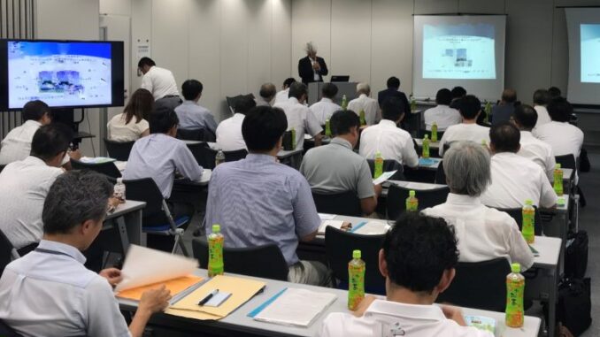 seminar ito-en teas from behind 2　英語　ビジネス