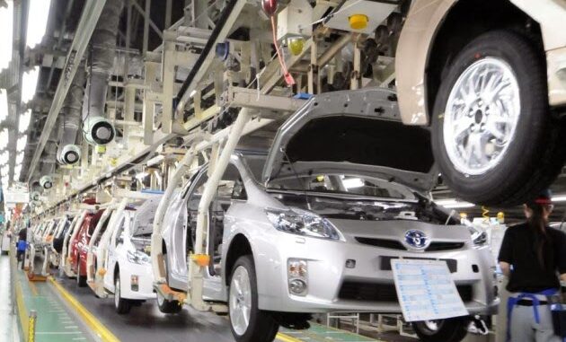 toyota pull production method cars hung 英語　ビジネス